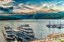 schwammenauel,rursee,航运