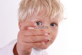 男孩,肖像,微笑