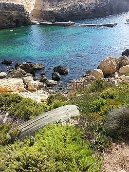 马耳他,夏天,海