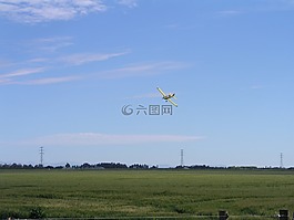 農(nóng)業(yè),噴霧,飛機