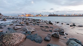 易北河,漢堡,端口