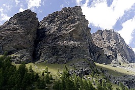 山,晚上,瓦萊達奧斯塔