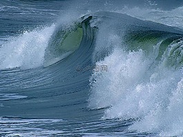 海灘,海洋,波