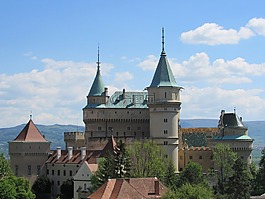 bojnice,城堡,斯洛伐克