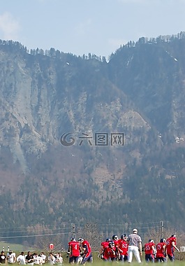 美式足球,calanda 野马,高山