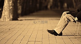 人,男子,男
