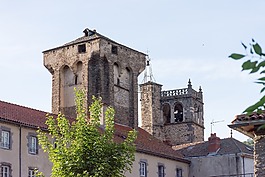 私人停车场,auvergne,城堡