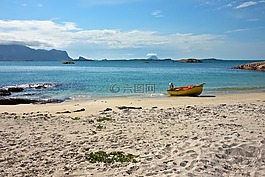 挪威,船,海洋