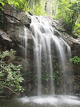瀑布,武汉,黄鹤楼景区