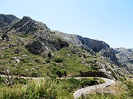 山,馬洛卡,道路