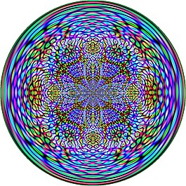 萬花筒,抽象,模式