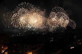 焰火,夜晚