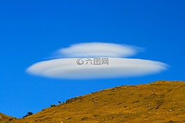 云,空間,天空
