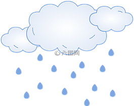 雨,云,天空