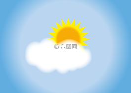 云,太陽,陽光