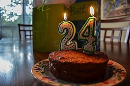 生日,24,蠟燭