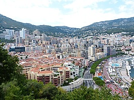 城市,摩天大樓,摩納哥