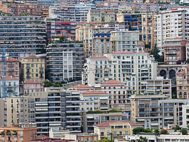 城市,摩天大樓,摩納哥
