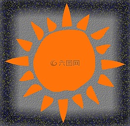 太陽,夏季,熱