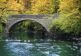 橋,河,湖