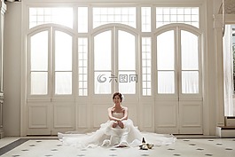新娘,婚紗禮服,婚禮