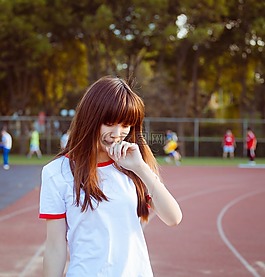 人像,夕陽,美女