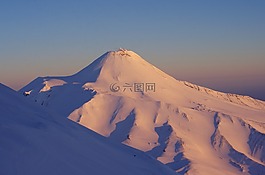 火山avachinsky,堪察加,山