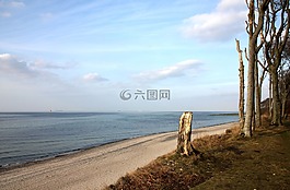 海灘,海,海洋