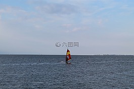 沖浪,海,海洋