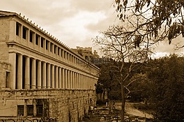雅典卫城,古agora,乌贼