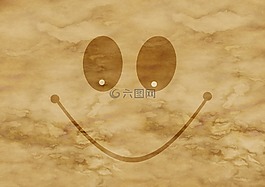 紙,羊皮紙,笑臉