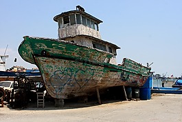 船,海洋,漁