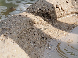 沙,水,海
