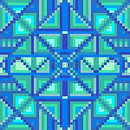 格,幾何,模式