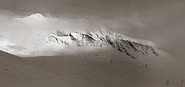 高山,山,雪