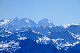 山,高山,瑞士