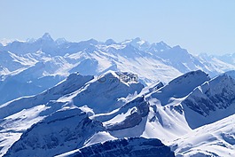 山,高山,瑞士
