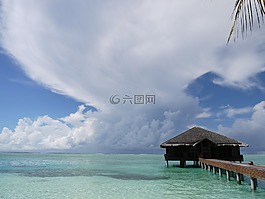 云,海,天空