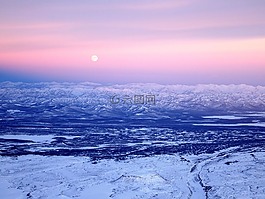 火山,山,腳