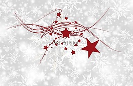 圣誕節(jié),明星,雪花