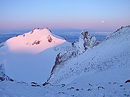 火山,山,腳