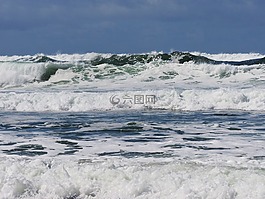 海洋,波,太平洋