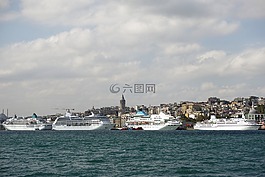 旅行,船舶,海洋