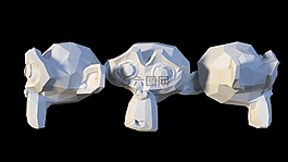 攪拌器,猴子,3d