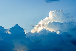 云,天空,藍(lán)色
