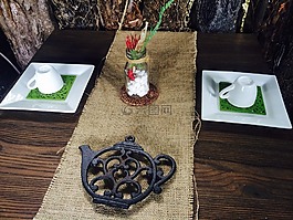 茶,表,杯