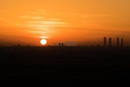 太陽(yáng),日落,黃昏