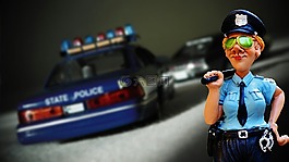追逐,警方,犯罪