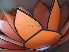裝飾,橙,德卡