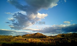 天堂,云,景觀